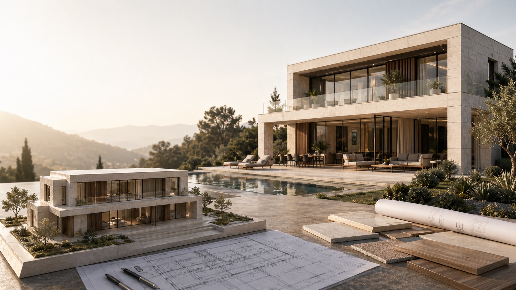 Modern villa süreci
